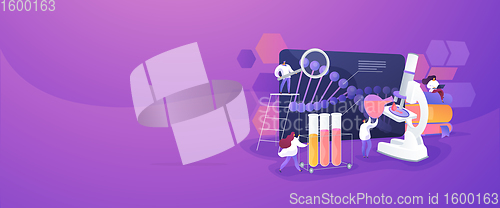 Image of Genetic testing concept banner header