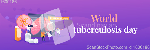 Image of Tuberculosis landing page concept