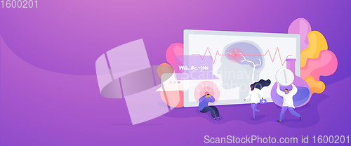 Image of Stroke landing page concept