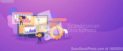 Image of Business analysis concept banner header