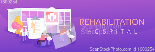 Image of Rehabilitation center concept banner header