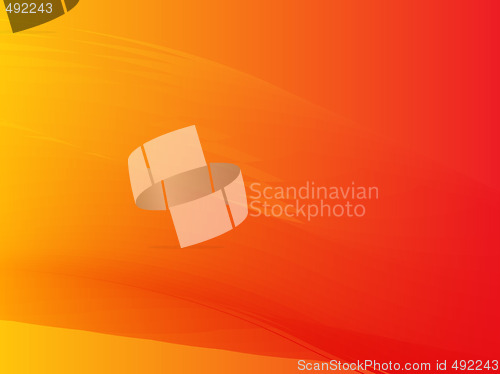 Image of Wavy glowing colors