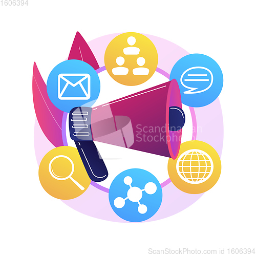 Image of Diversity marketing abstract concept vector illustration.