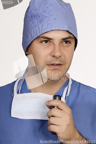 Image of Surgeon speaking