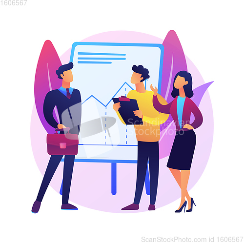 Image of Generation X abstract concept vector illustration.