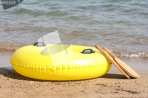 Image of beach toys