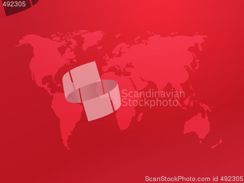 Image of Map of the world illustration