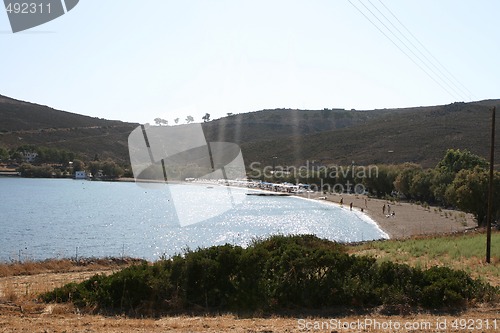 Image of shiny beach