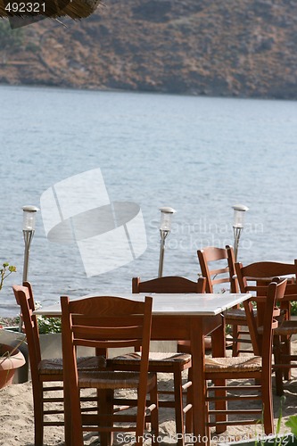 Image of wooden chairs