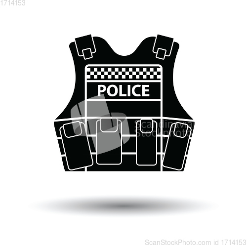 Image of Police vest icon