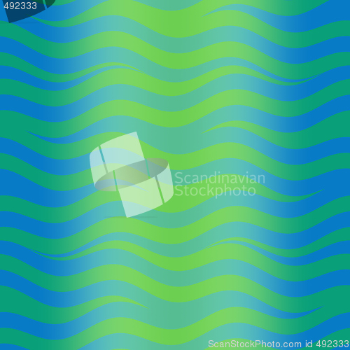 Image of Wavy glowing colors