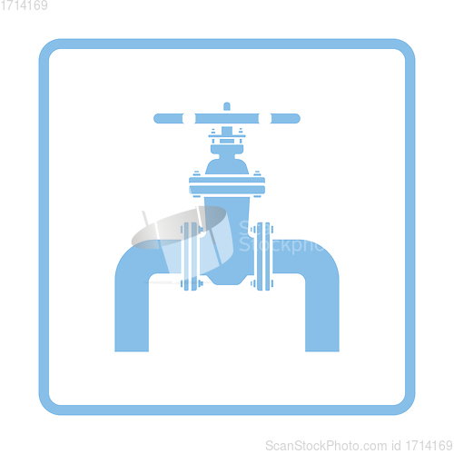 Image of Icon of Pipe with valve