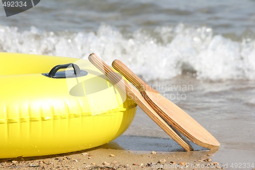 Image of detail beach toys