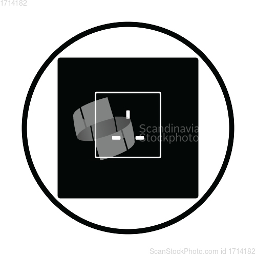 Image of Great britain electrical socket icon