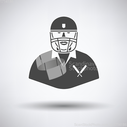 Image of Cricket player icon