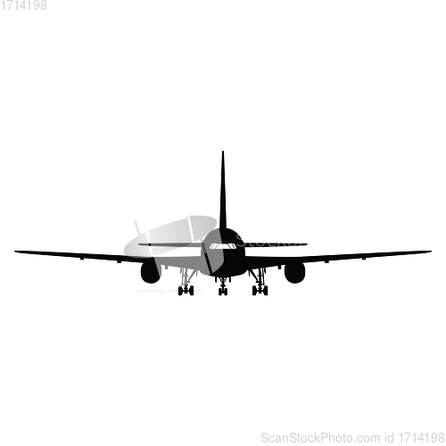 Image of Airplane silhouette