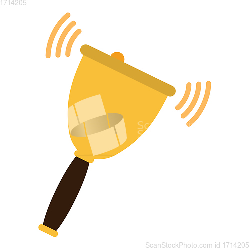 Image of School hand bell icon