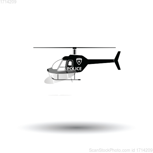 Image of Police helicopter icon