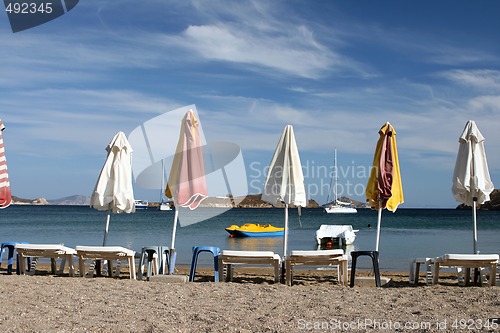 Image of empty beach