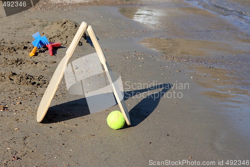 Image of beach games