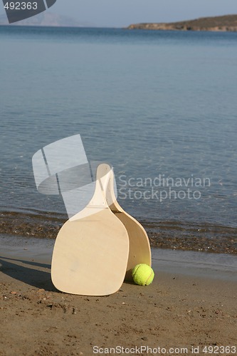 Image of beach tennis