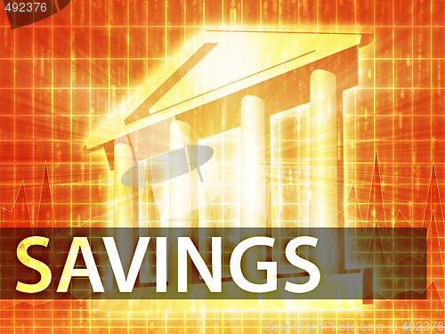 Image of Savings illustration