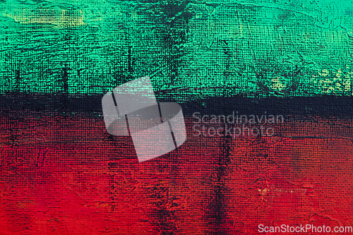 Image of Green and red grunge colored texture background.