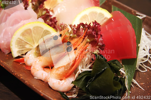 Image of Sashimi arrangement