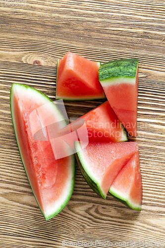 Image of juicy watermelon slices