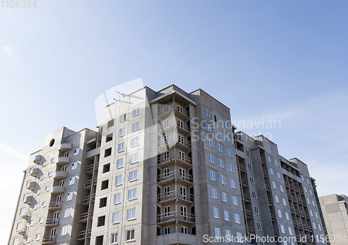 Image of construction of house