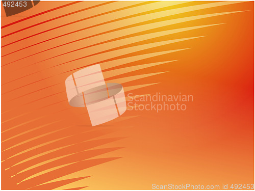 Image of Wavy glowing colors