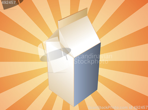 Image of Milk carton container