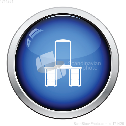 Image of Dresser with mirror icon