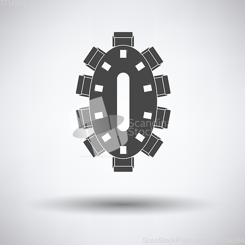 Image of Negotiating table icon