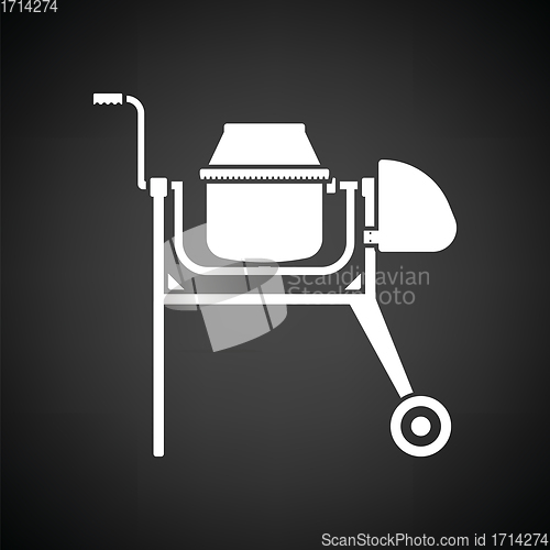 Image of Icon of Concrete mixer