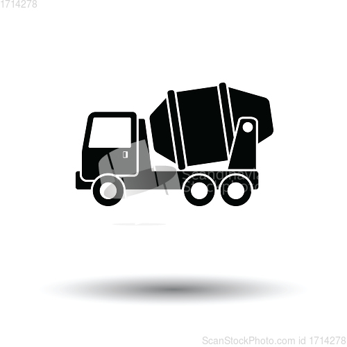 Image of Icon of Concrete mixer truck 