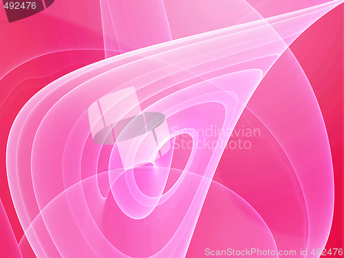 Image of Wavy glowing colors