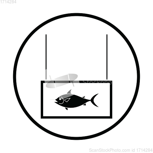 Image of Fish market department icon