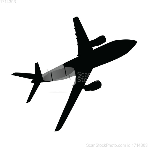 Image of Airplane silhouette