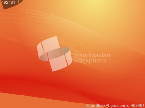 Image of Wavy glowing colors