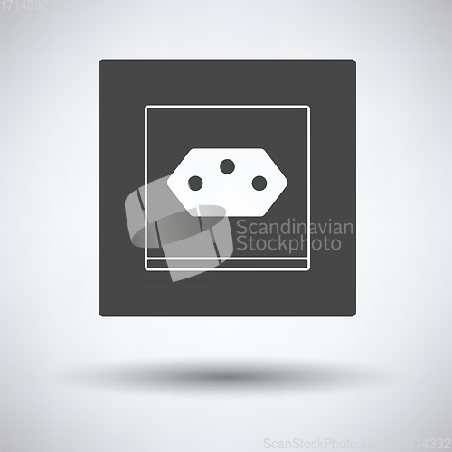 Image of Swiss electrical socket icon
