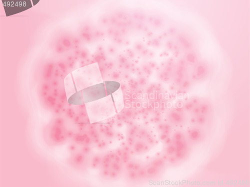 Image of Bacterial cell growth illustration