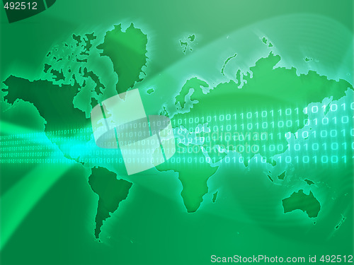 Image of Global data transfer