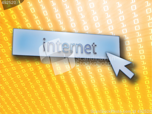 Image of Internet button