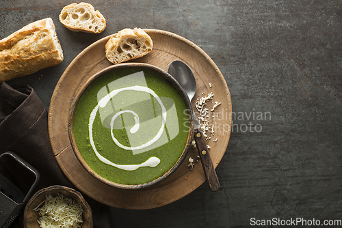Image of Green soup