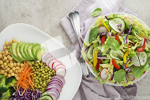 Image of Vegetable salad