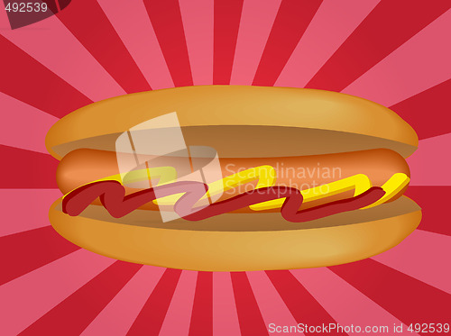 Image of Hotdog illustration
