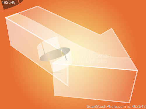 Image of 3d Arrow illustration