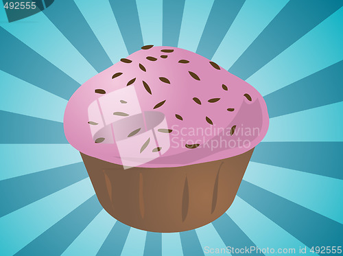 Image of Cupcake illustration