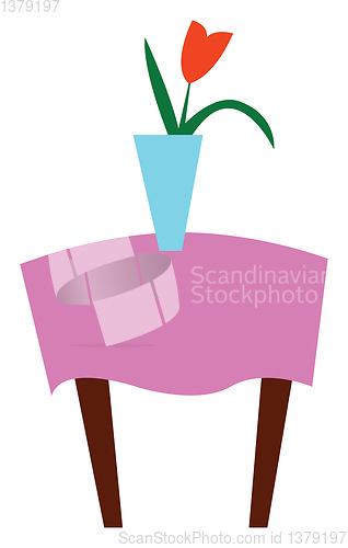 Image of Beautiful meeting set up vector or color illustration